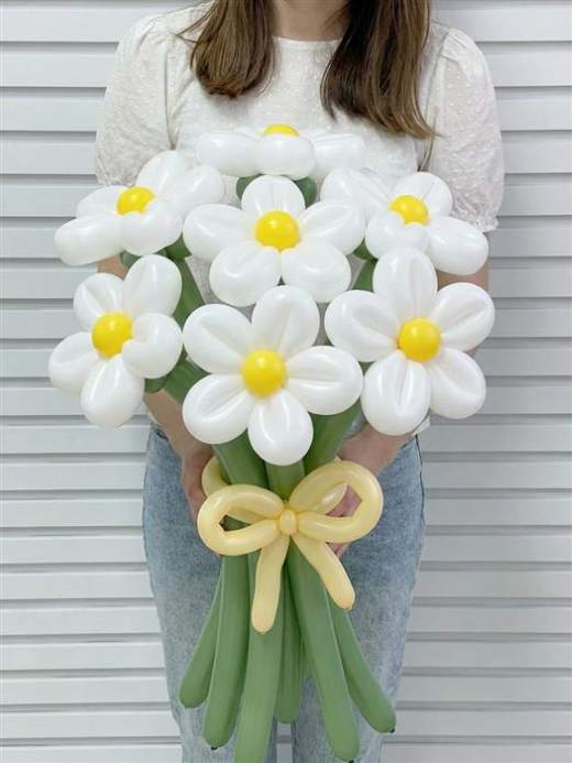 Gänseblümchen-Ballonstrauß
